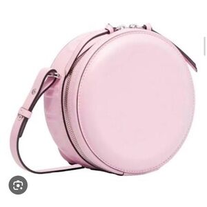 Ganni Pink Round Crossbody NWT